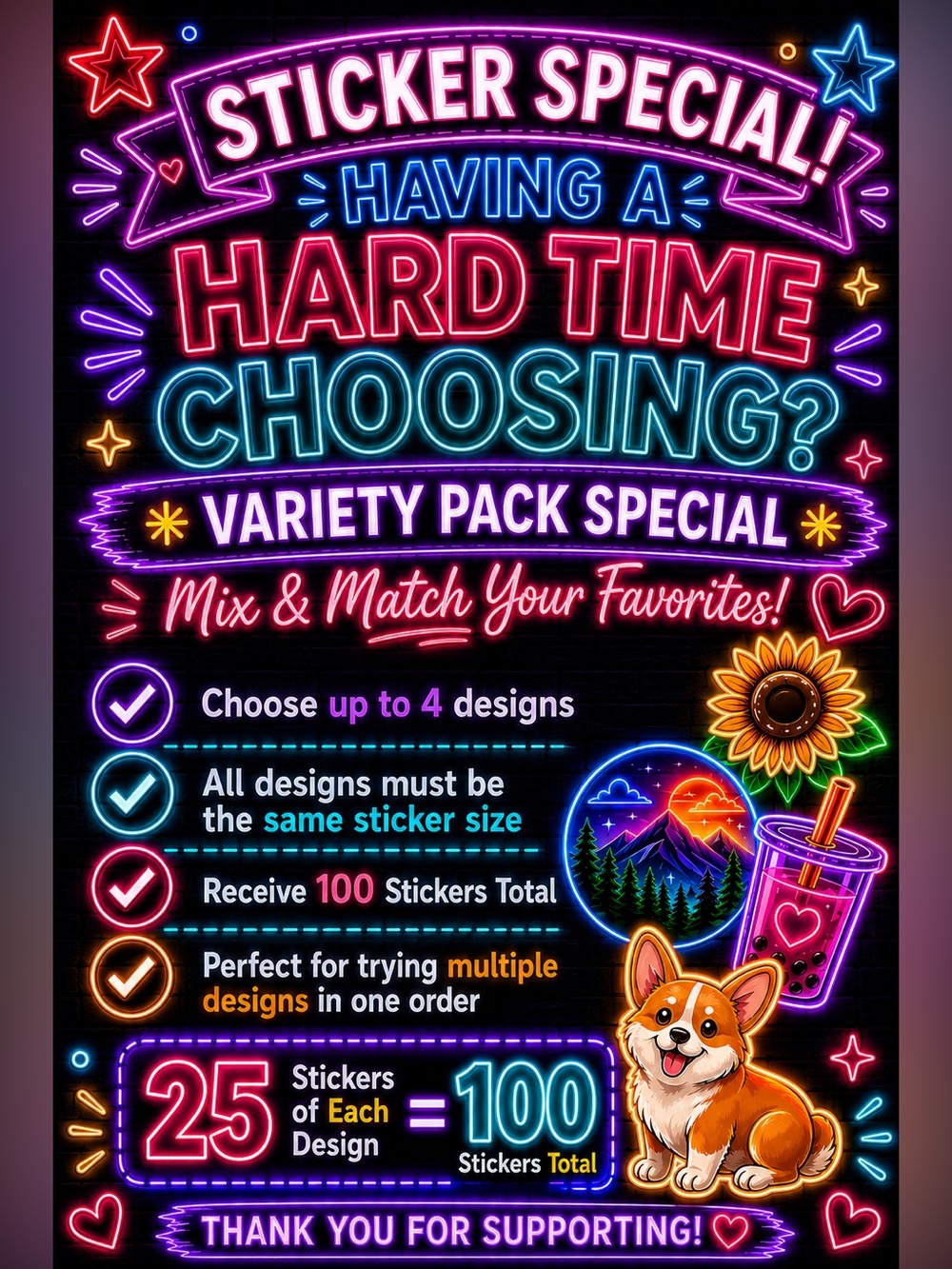 Sticker Special READ DETAILS